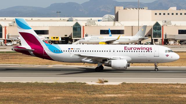 D-ABNU:Airbus A320-200:Eurowings